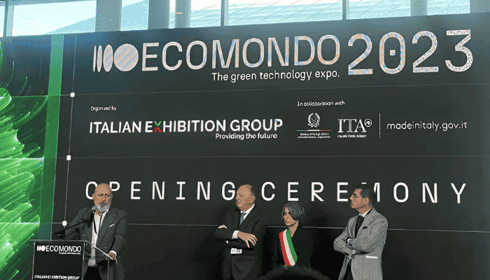 PARTICIPATION  la foire ecomondo  italie  2023